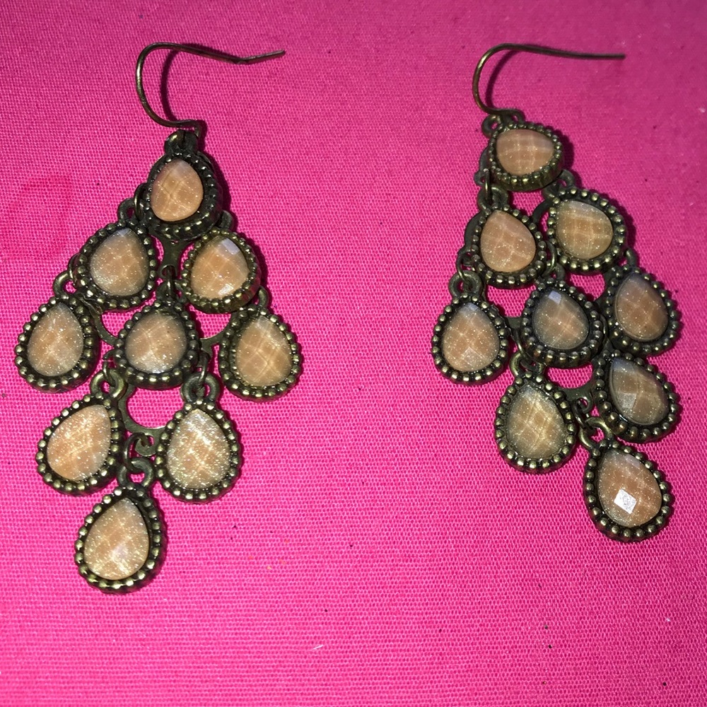 Vintage teardrop earrings